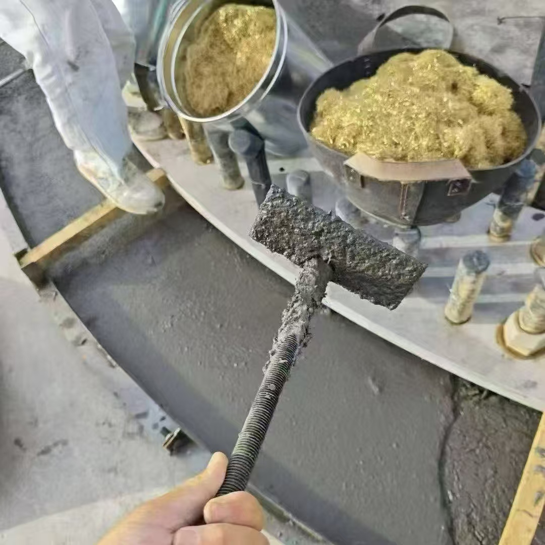 定海C120钢纤维高强无收灌浆料 轧机压缩机汽轮机发电机锻压设备底座灌浆材料